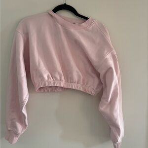 Alo Yoga cropped sweatshirt women’s small